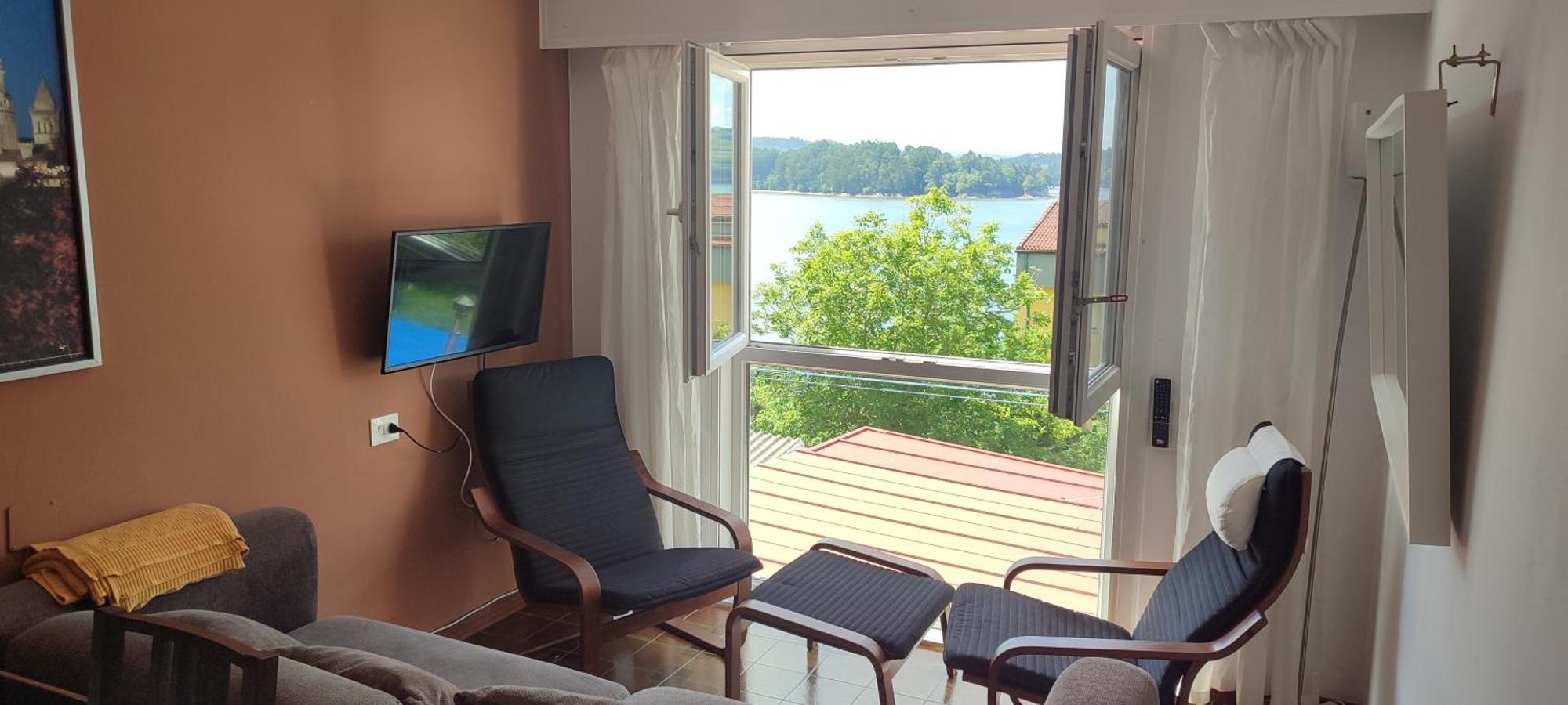Piso Dos Playas Mino Lägenhet Exteriör bild